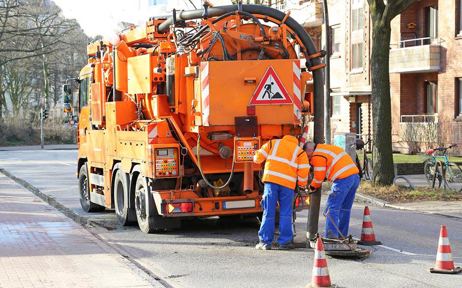 camion assainissement Goussainville